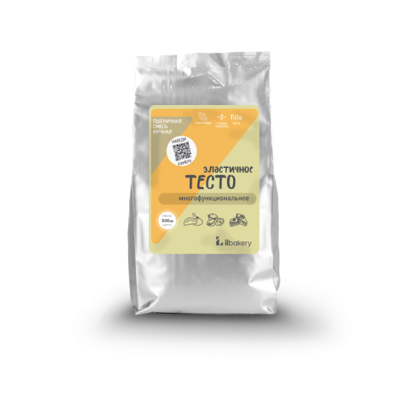 "Эластичное тесто" сухая смесь для мучных кондитерских изделий